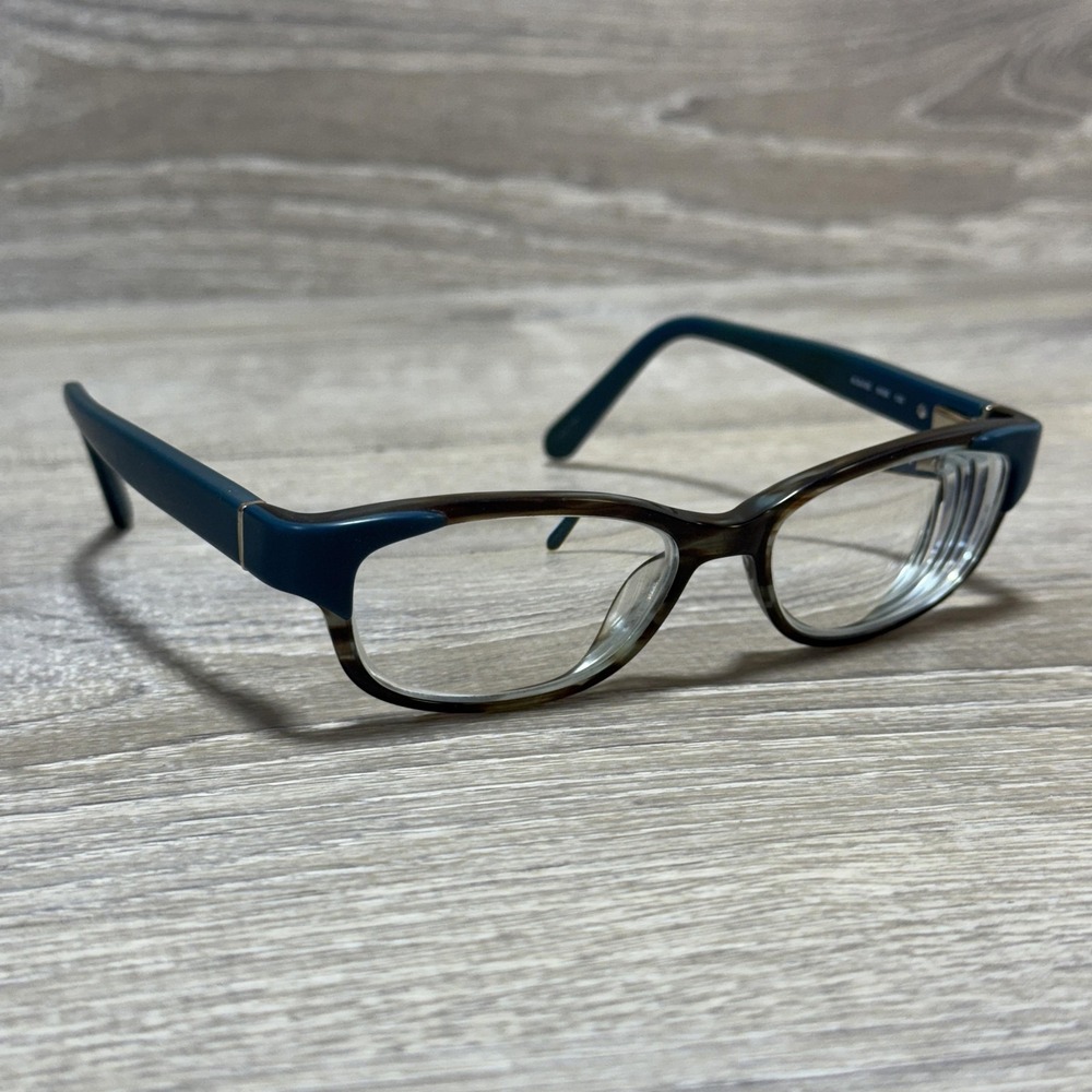 Kate Spade New‎ York Alease Eyeglasses Frames Womens 135 Teal Tortoise 0X5B Rx